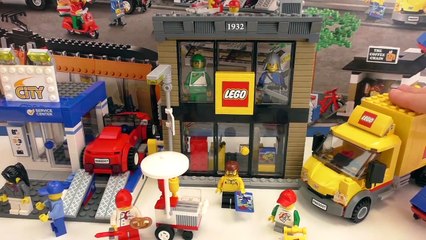 Petit stand café | Construction+Démo | Lego City centre ville 60097 Café