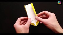 How to make an paper armchair origami / Как сделать кресло из бумаги Оригами