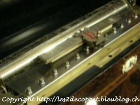 La boîte à musique Jaccard du Grand du Musée Baud