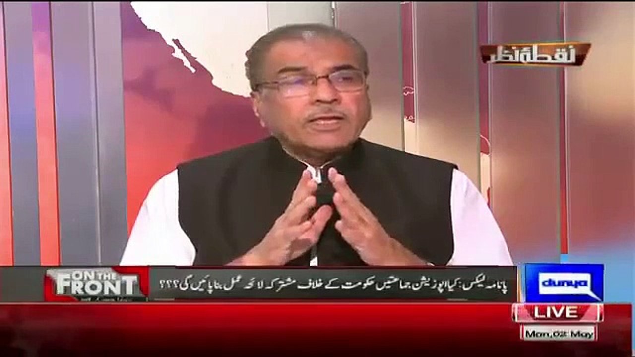 Mujeeb Ur Rehman On Live Tv Threatening Imran Khan
