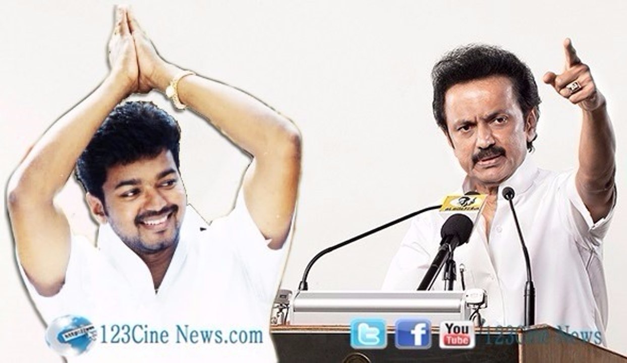 Did Actor Vijay Meet M.K. Stalin ?| 123 Cine news | Tamil Cinema news Online