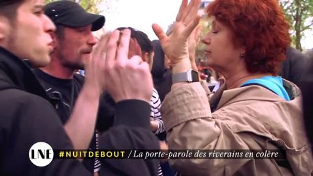 Véronique Genest interpelle les militants de Nuit Debout