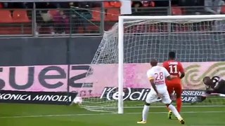 Mbenza GOAL (1-0) - Valenciennes vs Nancy 02/05/2016
