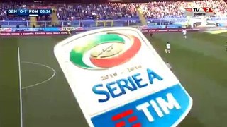 Salah GOAL (0-1) - Genoa vs AS Roma 02/05/2016