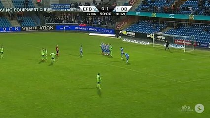 Skulason GOAL (0-2) - Esbjerg vs Odense 02/05/2016