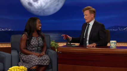 Uzo Adubas Awkward Marathon Fan Encounter - CONAN on TBS