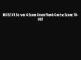 [Read PDF] MCSE NT Server 4 Exam Cram Flash Cards: Exam: 70-067 Ebook Free
