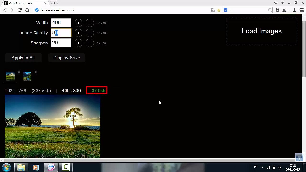 Como Optimizar Uma Imagem ao Maximo e Manter Qualidade