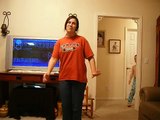 Smack that ORIGINAL! (Little brother video bombs sister)