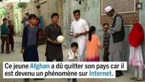 Star d’Internet, le jeune Afghan fan de Messi a dû quitter son pays