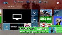 XboxOne Digital TV Tuner 1/2 XBOX ONE Tutorial Deutsch/German