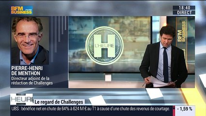 Le regard de Challenges: Arnaud Lagardère a présenté le nouveau directeur financier du groupe en assemblée générale - 03/05