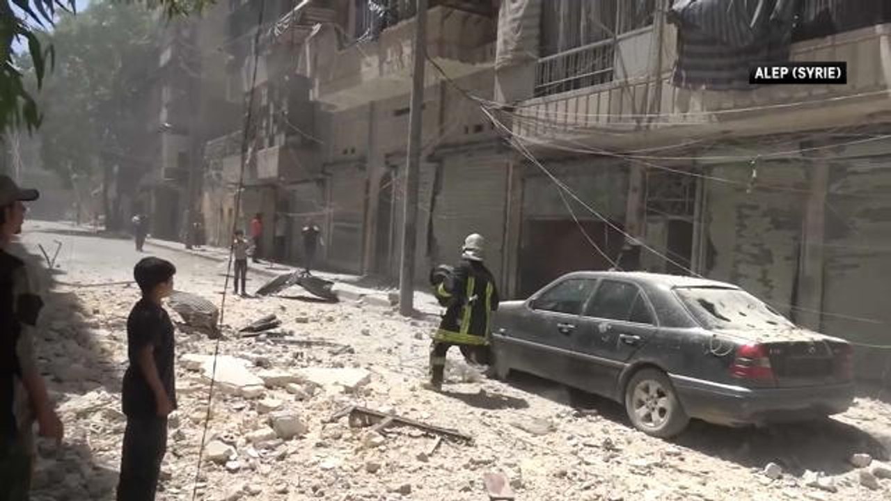 Alep sous les bombes - Le 03/05/2016 à 19h40