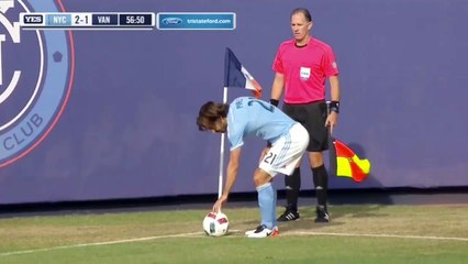 Andrea Pirlo's Corner Kick Into Space.