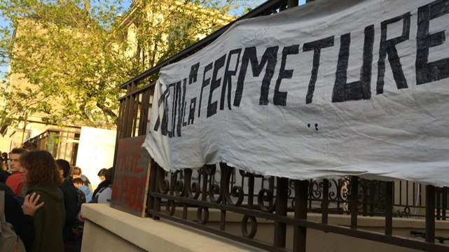 Mobilisation contre la fermeture