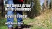 Swiss Army Knife Challenge - Sumo Survival Bushcraft - Scotland