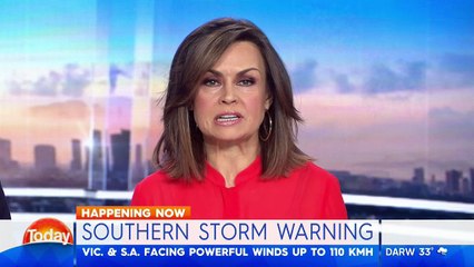 Victoria and South Australia set to be hammered by powerful storms