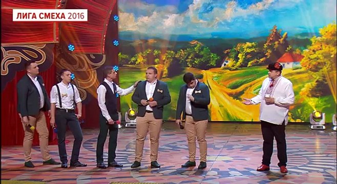 Пятая игра 2 сезона - Лига Смеха 2016 - Полный выпуск - 30 апреля 2016.