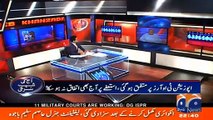 Wuzu toot Jata hy - Pervaz Rashid continuously avoids Shahzaib Khanzada's question to name the place