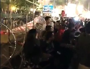 Misbehave with Girl in PTI Jalsa 2016