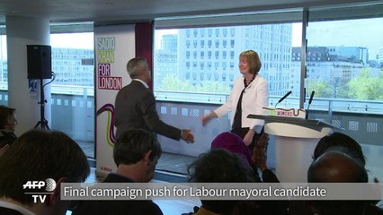 Final campaign push for London's Labour mayoral candidate