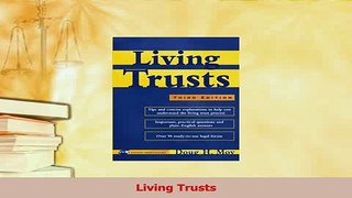 Read  Living Trusts PDF Free