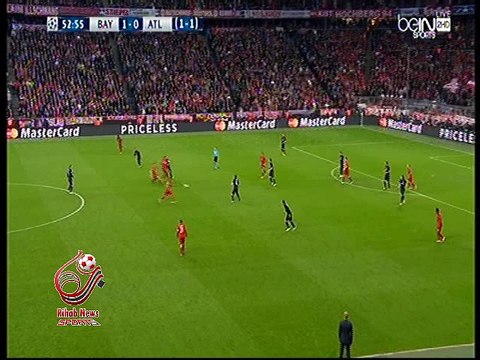 هدف أتلتيكو مدريد الاول ( بايرن ميونيخ 1-1 أتلتيكو مدريد ) دوري ابطل اوروبا