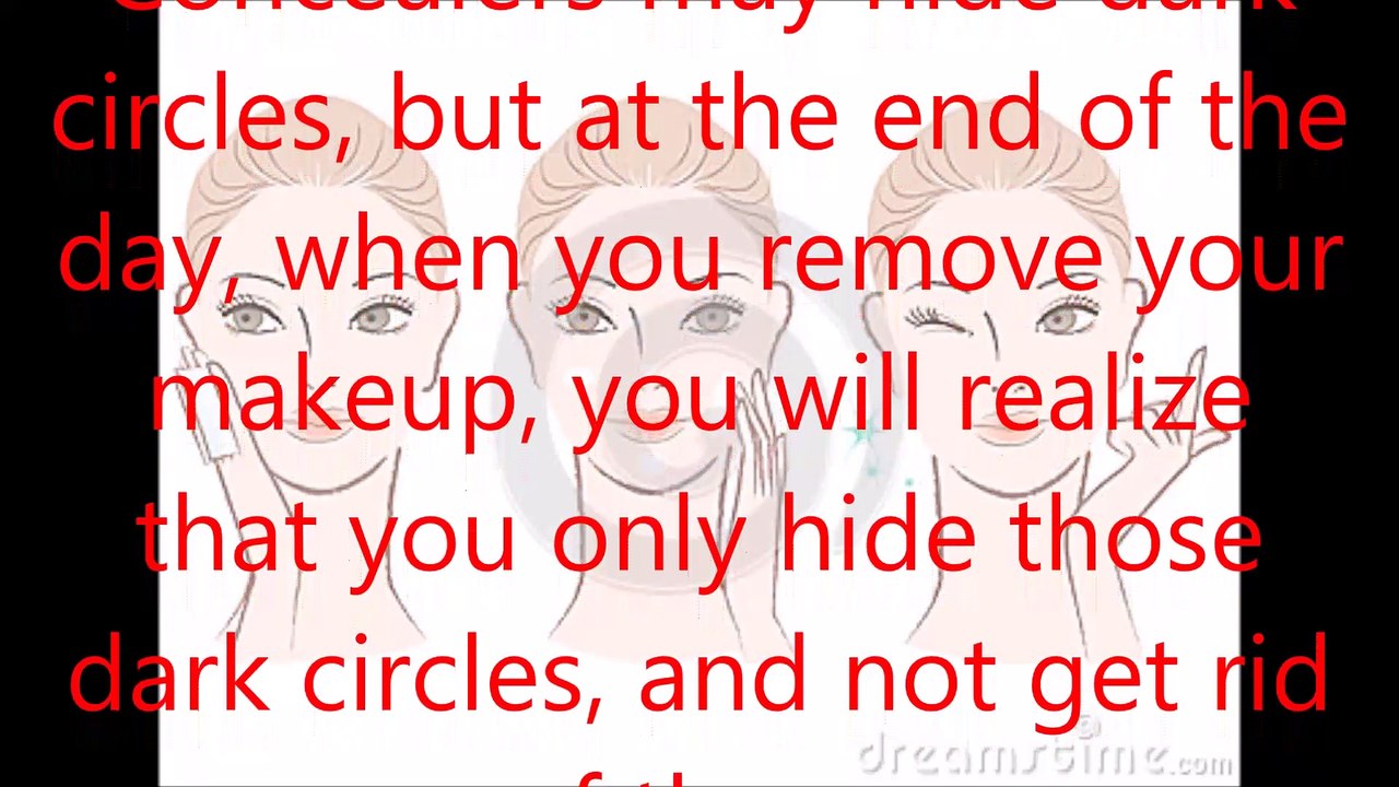 How to Remove Dark circles