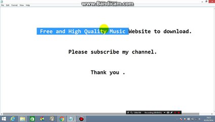 Free and High Quality Music Website to download