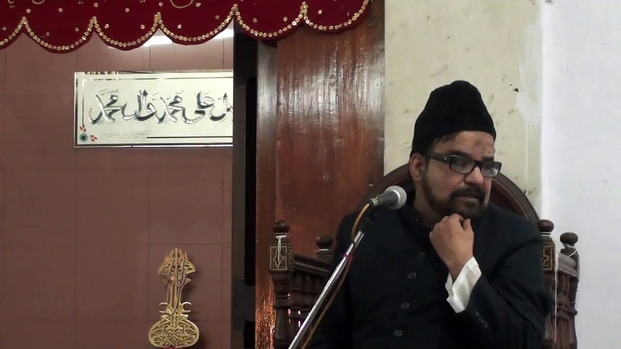 MUKHTAR NAMA 2014 MOULANA ABID BILGRAMI SAHAB DAY 3 OF 3 PART 1 OF 3