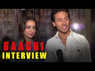 BAAGHI Movie 2016 HD - Interview | Tiger Shroff, Shraddha Kapoor