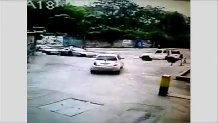 Cámara captó secuestro de un hombre en Los Teques