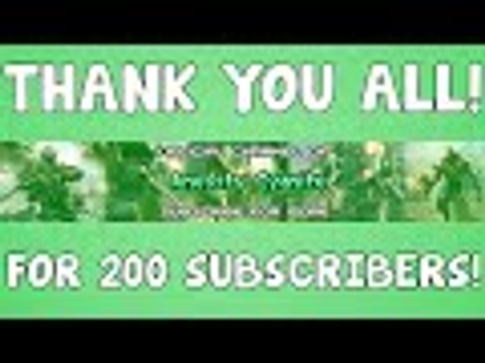 Thanks for 200 Subscribers! (My Best Moments!)