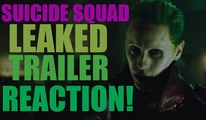 LEAKED SUICIDE SQUAD FOOTAGE REACTION!!!