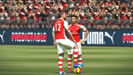 Pes 2015 - Arsenal vs Liverpol