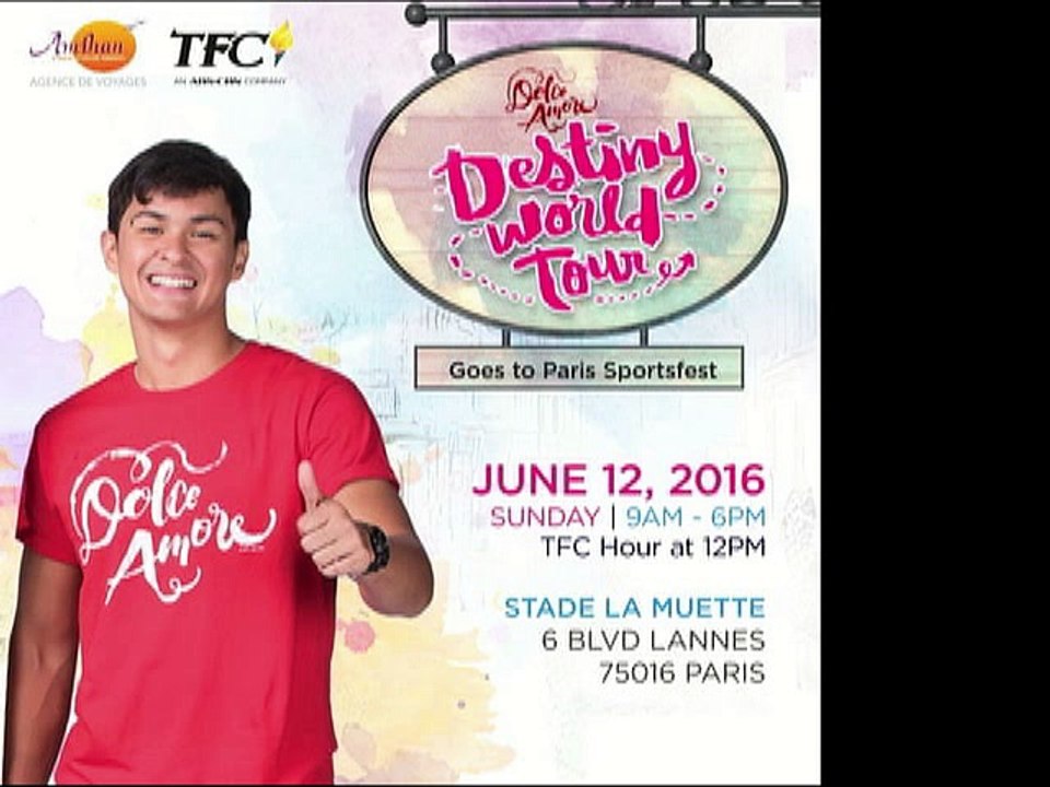 MATTEO GUIDICELLI LIVE IN PARIS ON  JUNE 12 SPORTSFEST.