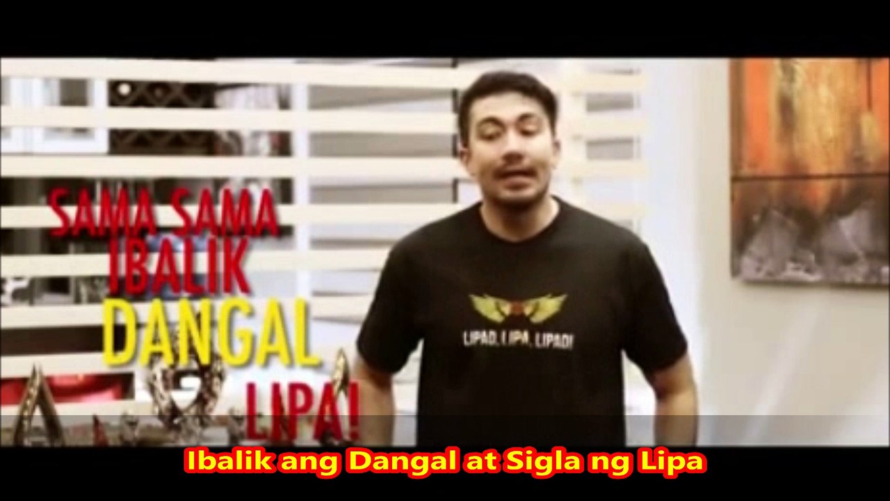Ibalik ang Dangal at Sigla ng Lipa