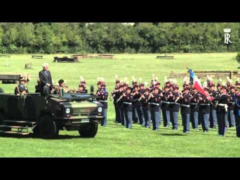 Roma - Mattarella alla celebrazione del 155° anniversario dell'Esercito italiano (03.05.16)
