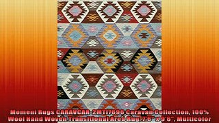 One of the best  Momeni Rugs CARAVCAR2MTI7696 Caravan Collection 100 Wool Hand Woven Transitional Area