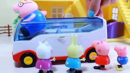 Cartoon Peppa Pig visiting Baba Yaga 3 series. Peppa Pig