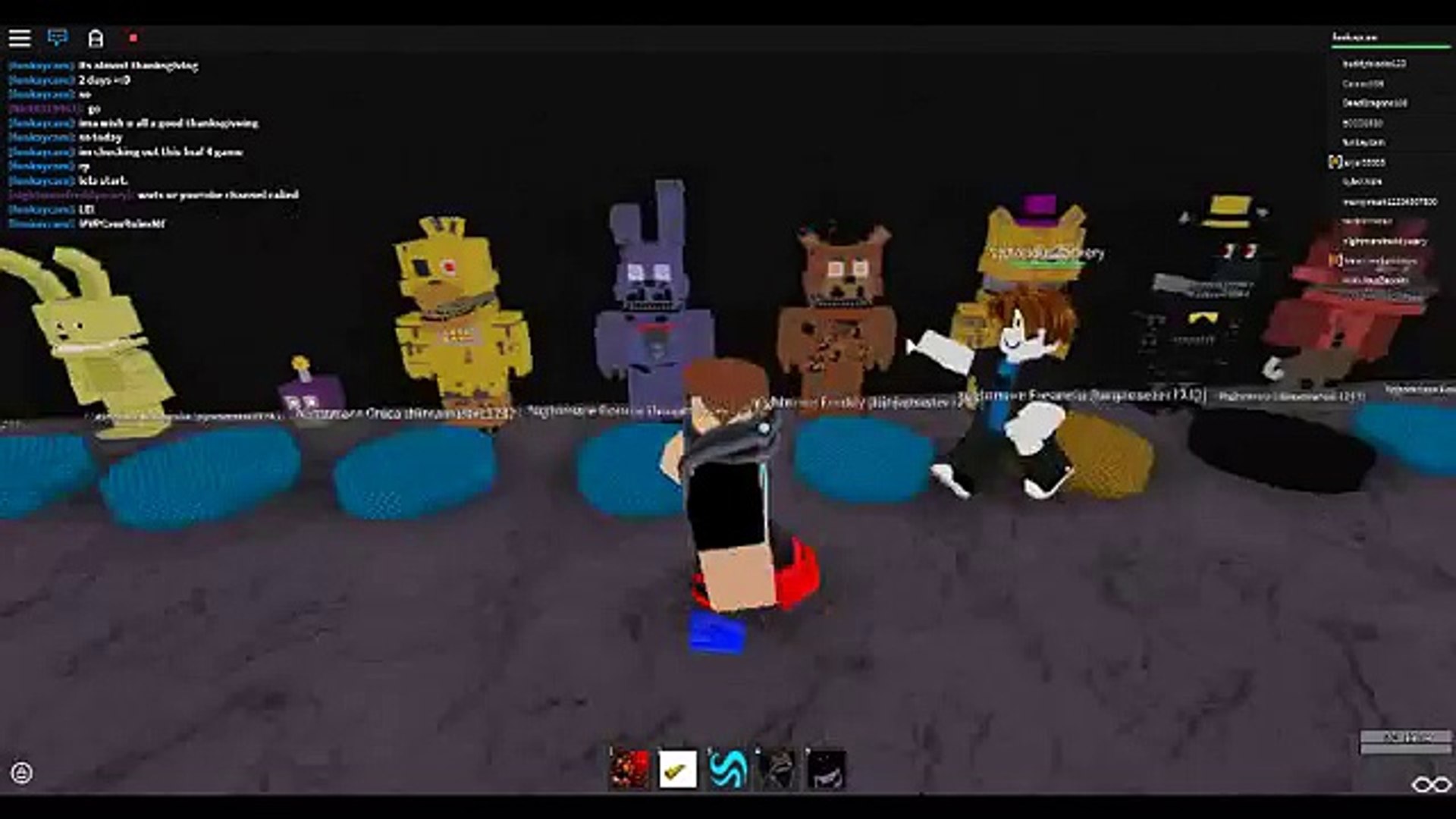 Roblox Checking Out This Weird Game Fnaf Rp Thanks Giveing Celebration Video Dailymotion - lets play roblox fnaf rp the puns are real gaming play