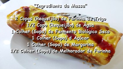 Receita de Pão Doce Trança - Parte 1