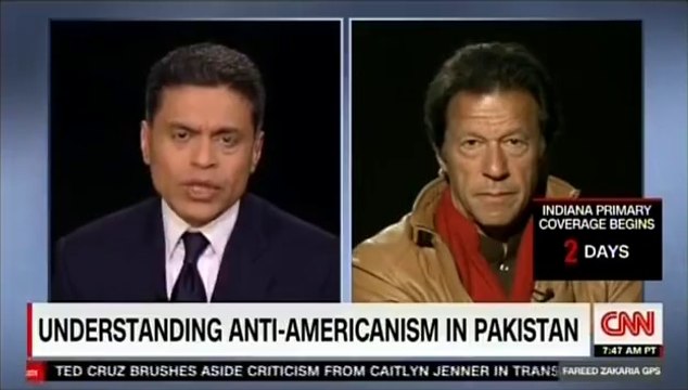 Imran Khan Special Guest Appearance On CNN Fareed Zakaria