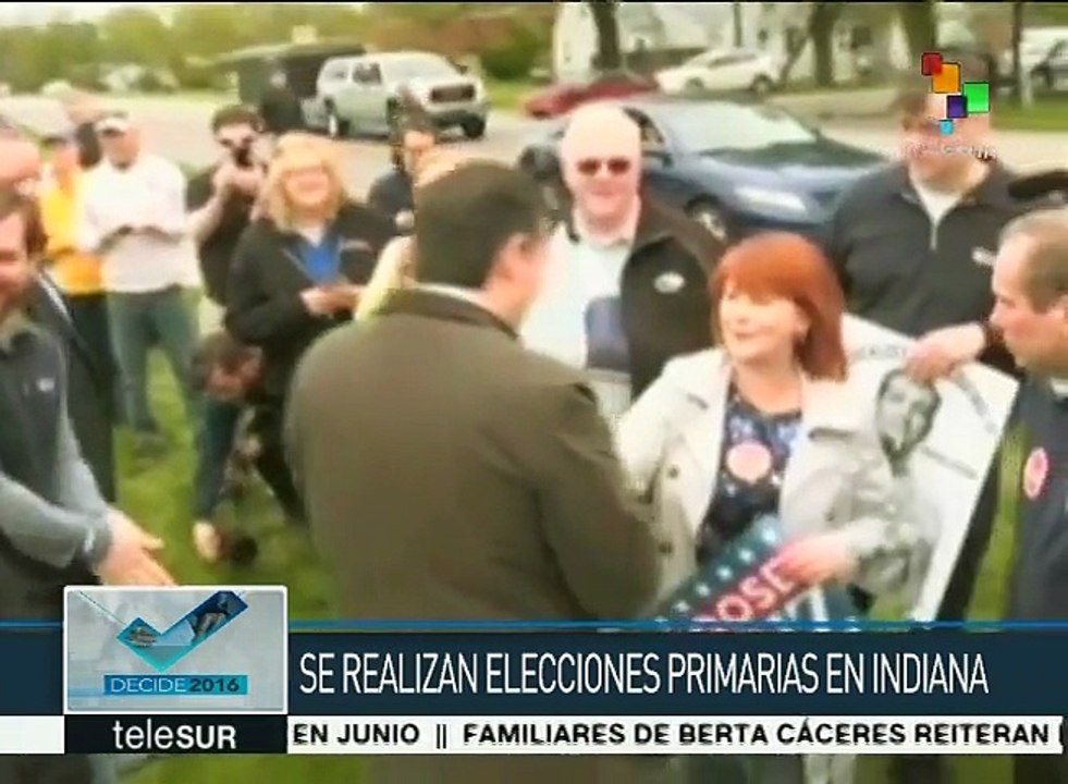 EEUU: Clinton y Trump se perfilan nuevamente como ganadores en Indiana