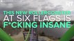 This New 'Joker' Rollercoaster At Six Flags Is Crazy