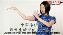 Beauty must see . How to use Chinese martial arts self defense against predators