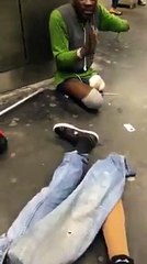 Derapage pendant un controle de police