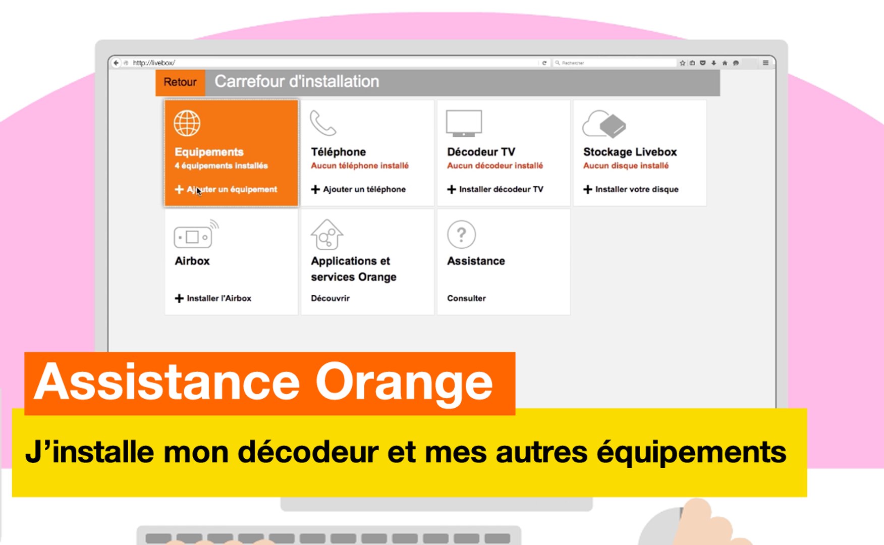 Assistance Orange - J'installe mon décodeur et mes autres équipements -  Orange - Vidéo Dailymotion