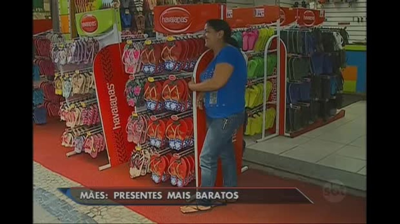 Mães vão ganhar presentes mais baratos este ano