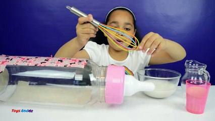 IT'S GUMMY!! DIY - Giant Gummy Baby Milk Bottle | Candy & Sweets Review | Kids Fun Activity